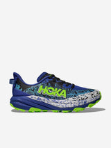 HOKA Kids Speedgoat 6 Trainers in Blue