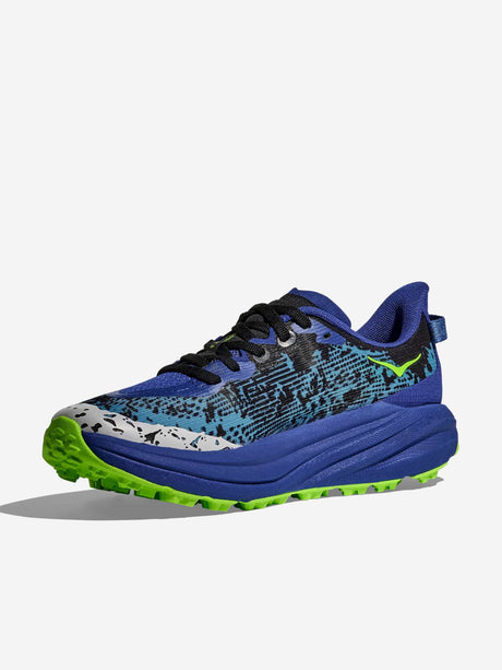 HOKA Kids Speedgoat 6 Trainers in Blue