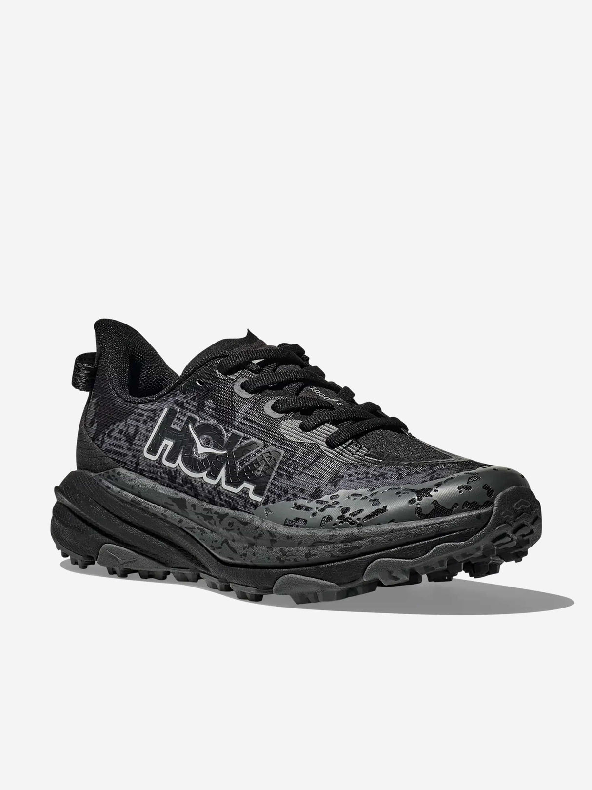 HOKA Kids Speedgoat 6 Trainers in Black