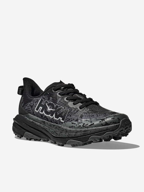 HOKA Kids Speedgoat 6 Trainers in Black