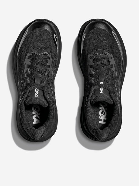 HOKA Kids Clifton 10 Trainers in Black