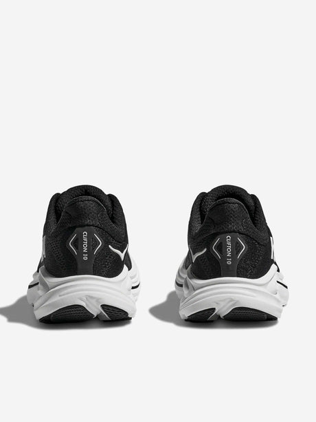 HOKA Kids Clifton 10 Trainers in Black