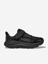 HOKA Kids Clifton 10 Trainers in Black