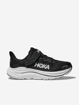 HOKA Kids Clifton 10 Trainers in Black