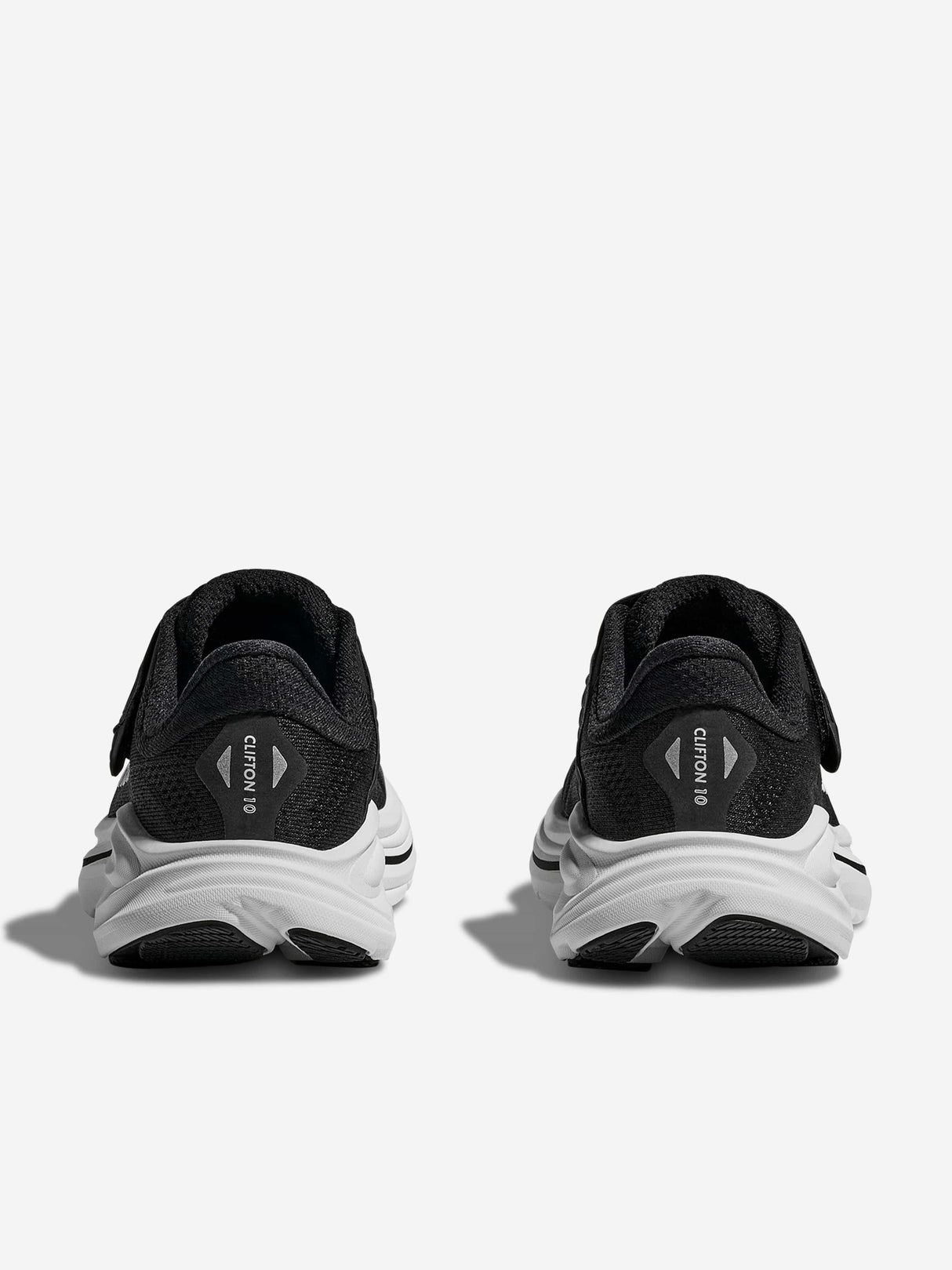 HOKA Kids Clifton 10 Trainers in Black