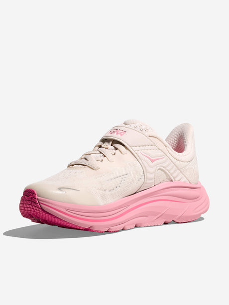 HOKA Girls Clifton 10 Trainers in Pink