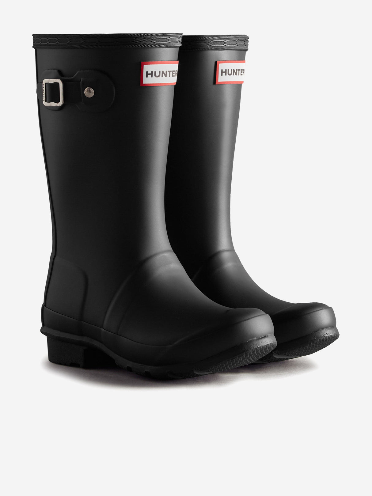 Hunter Kids Original Wellington Boots in Black