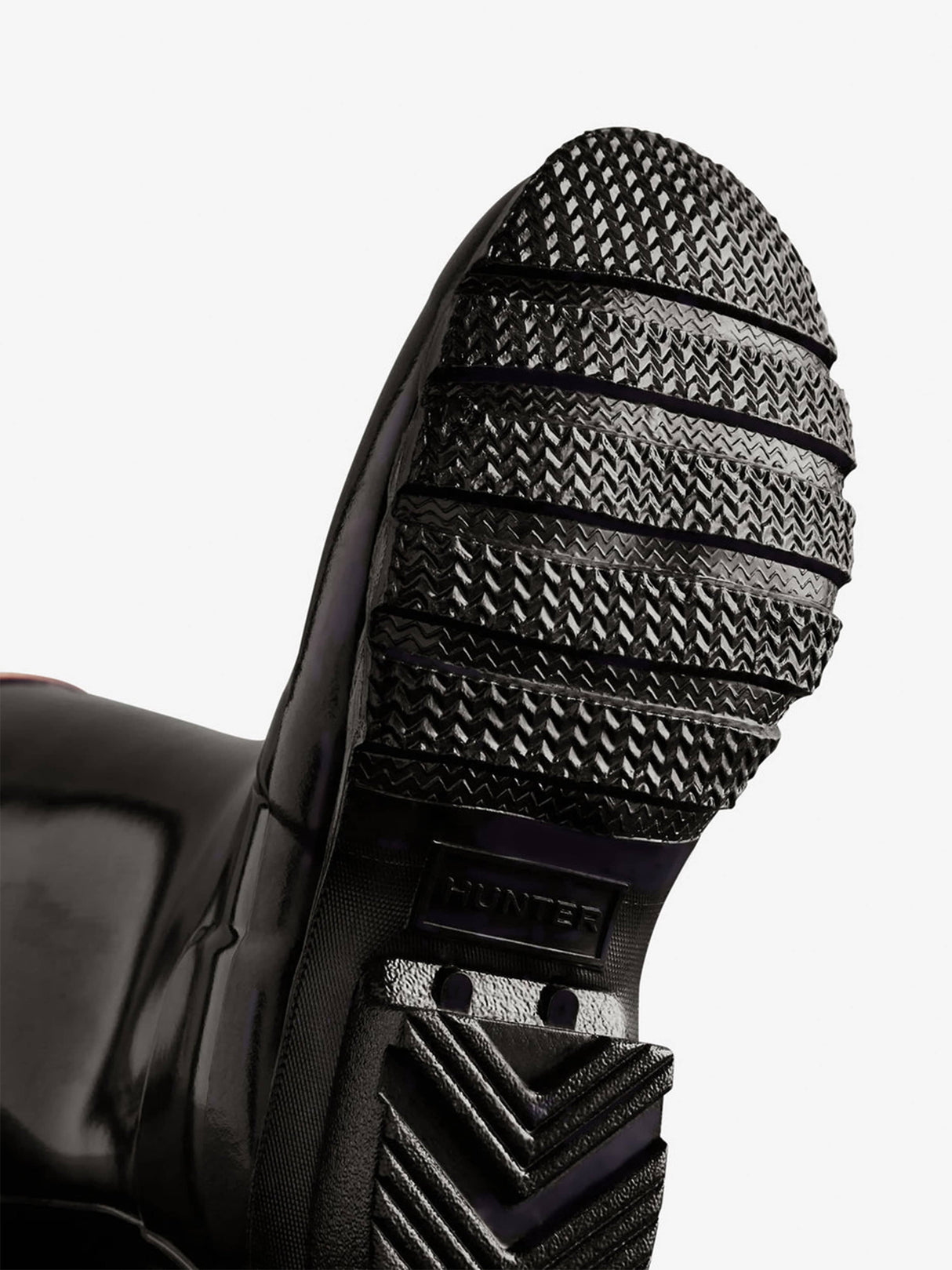 Hunter Kids Original Gloss Wellington Boots in Black