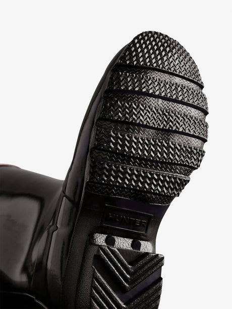 Hunter Kids Original Gloss Wellington Boots in Black