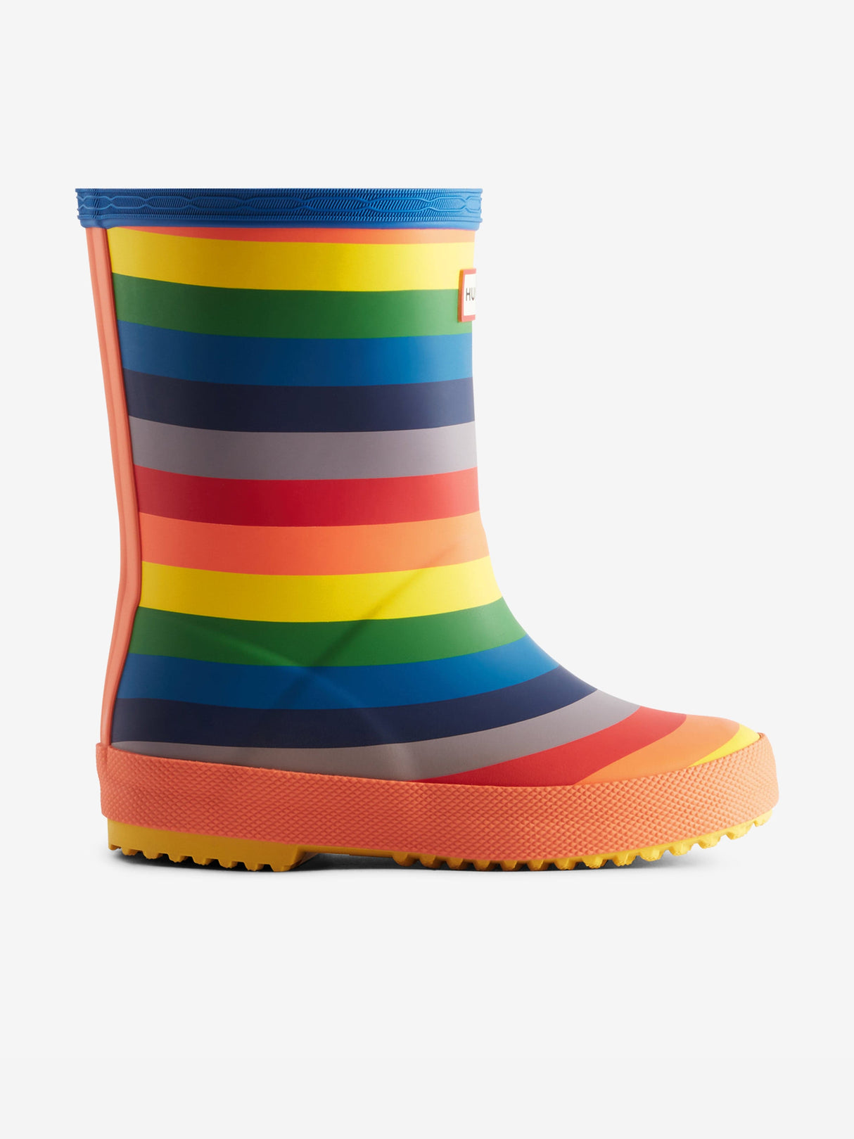 Hunter Kids First Rainbow Wellington Boots in Multicolour