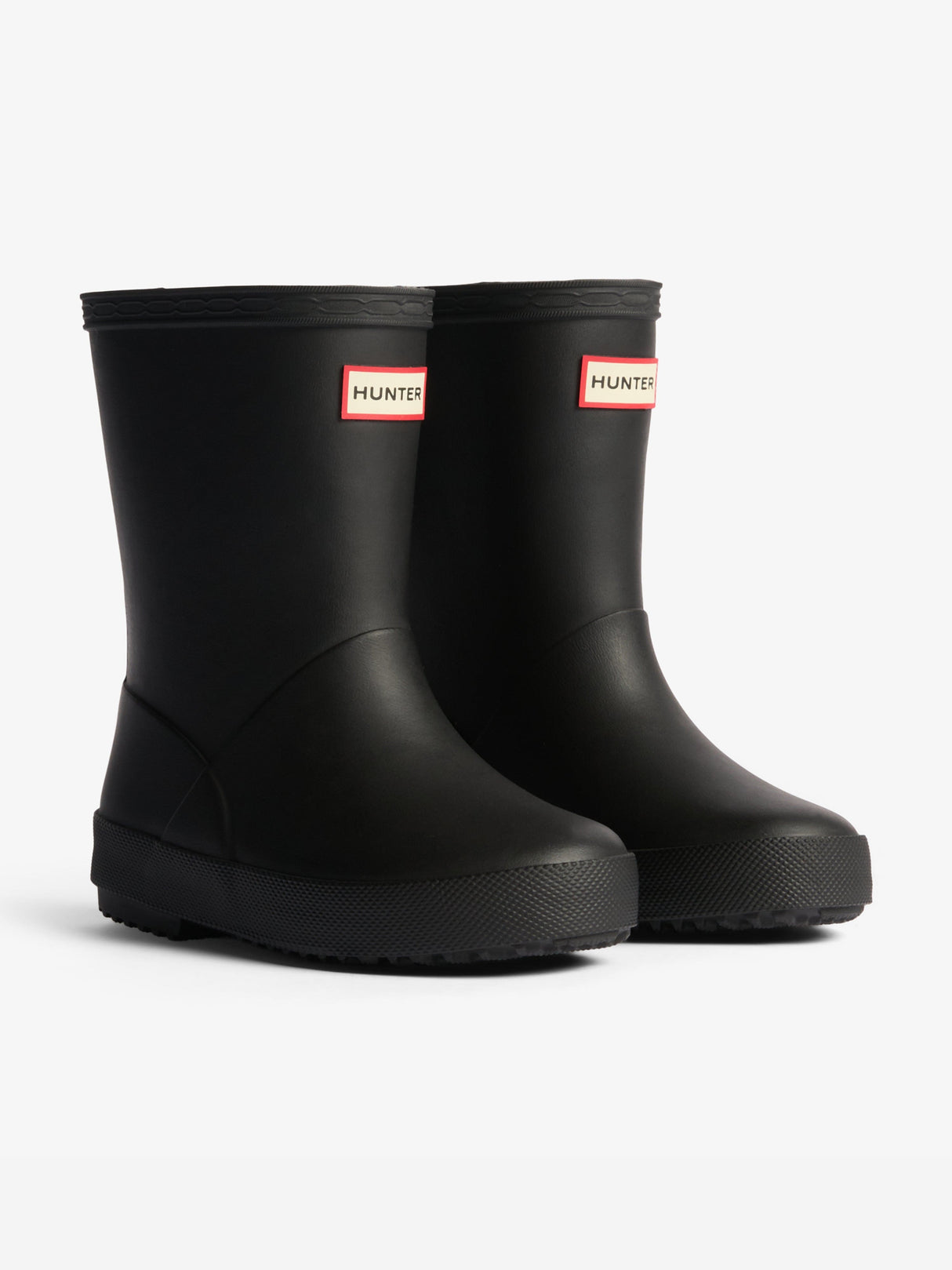Hunter Kids First Insulated Wellington Boots in Black