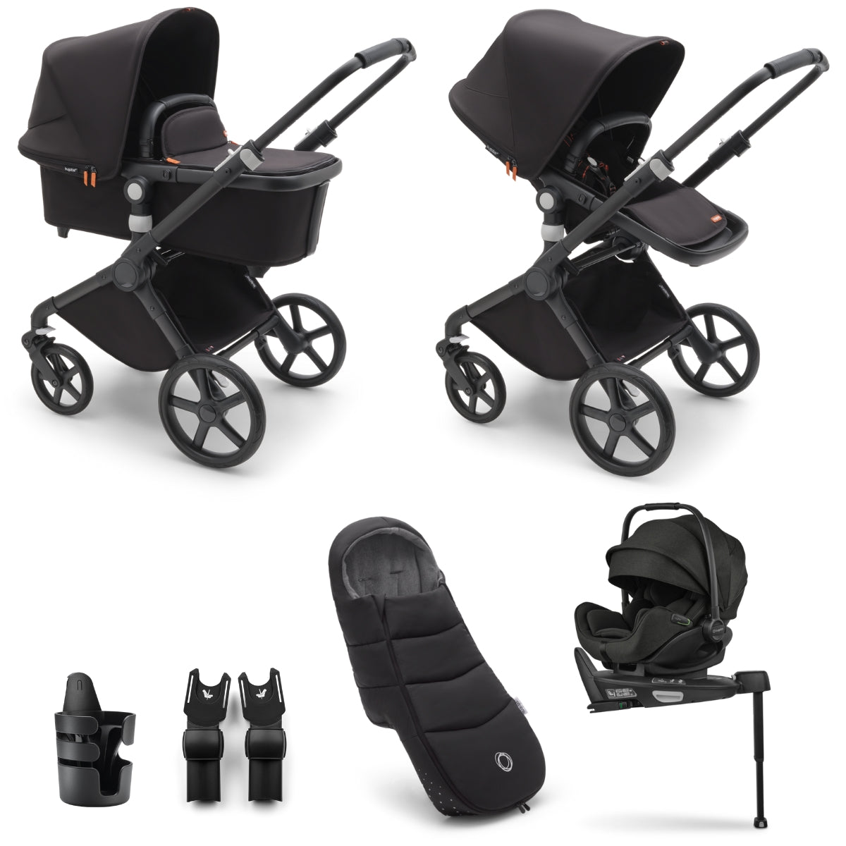 Bugaboo Fox Cub Ultimate Newborn Bundle with Otter 360