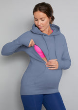 Breastfeeding & Maternity Hoodie - Dusk