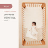 ergoPouch - Organic Untuckable Safer Sleep HugMe Blanket 0.2 / 1.0 TOG