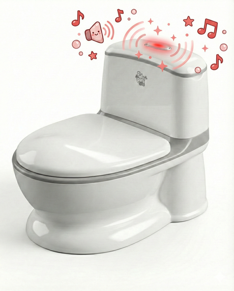 Pote Pals My First WC Potty - Grey