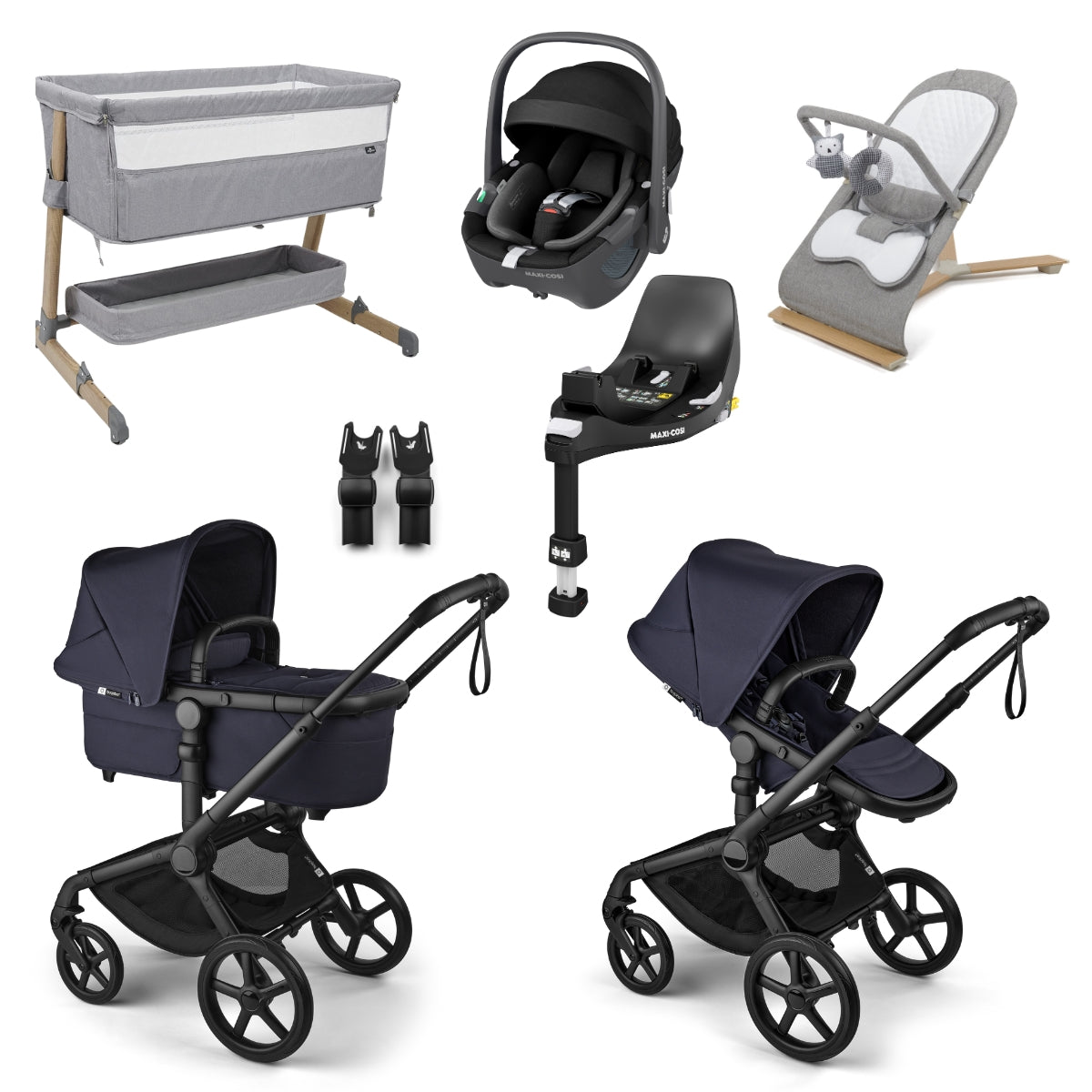 Bugaboo Fox 5 Renew Essential 360 Travel & Nursery Bundle