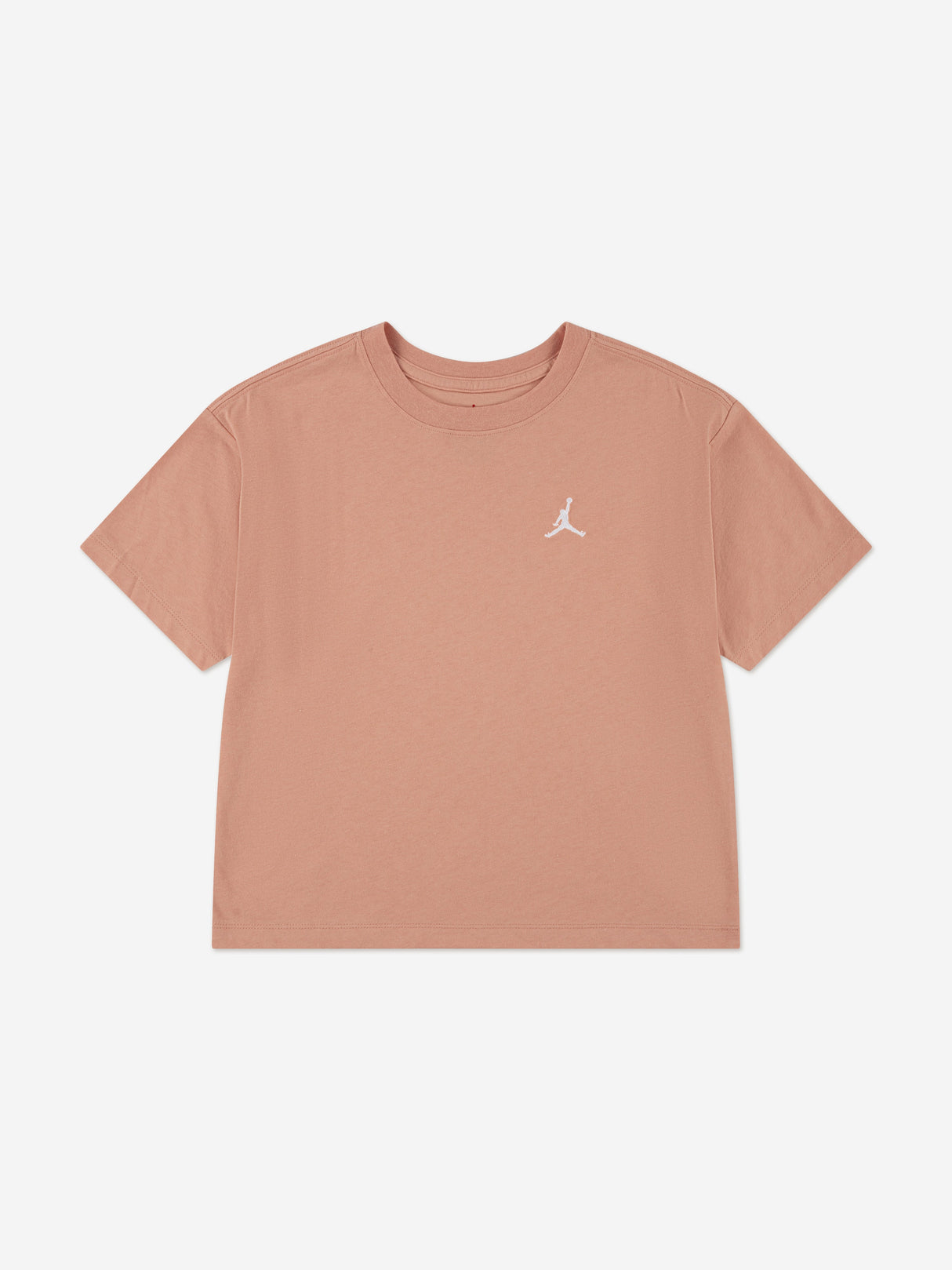 Jordan Girls MJ Brooklyn Essentials T-Shirt in Pink