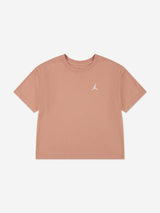 Jordan Girls MJ Brooklyn Essentials T-Shirt in Pink