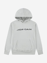 Jordan Boys MJ Stretch HBR Hoodie in Grey