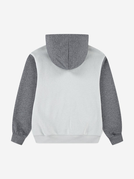 Jordan Boys MJ Brooklyn Fleece Hoodie in Grey