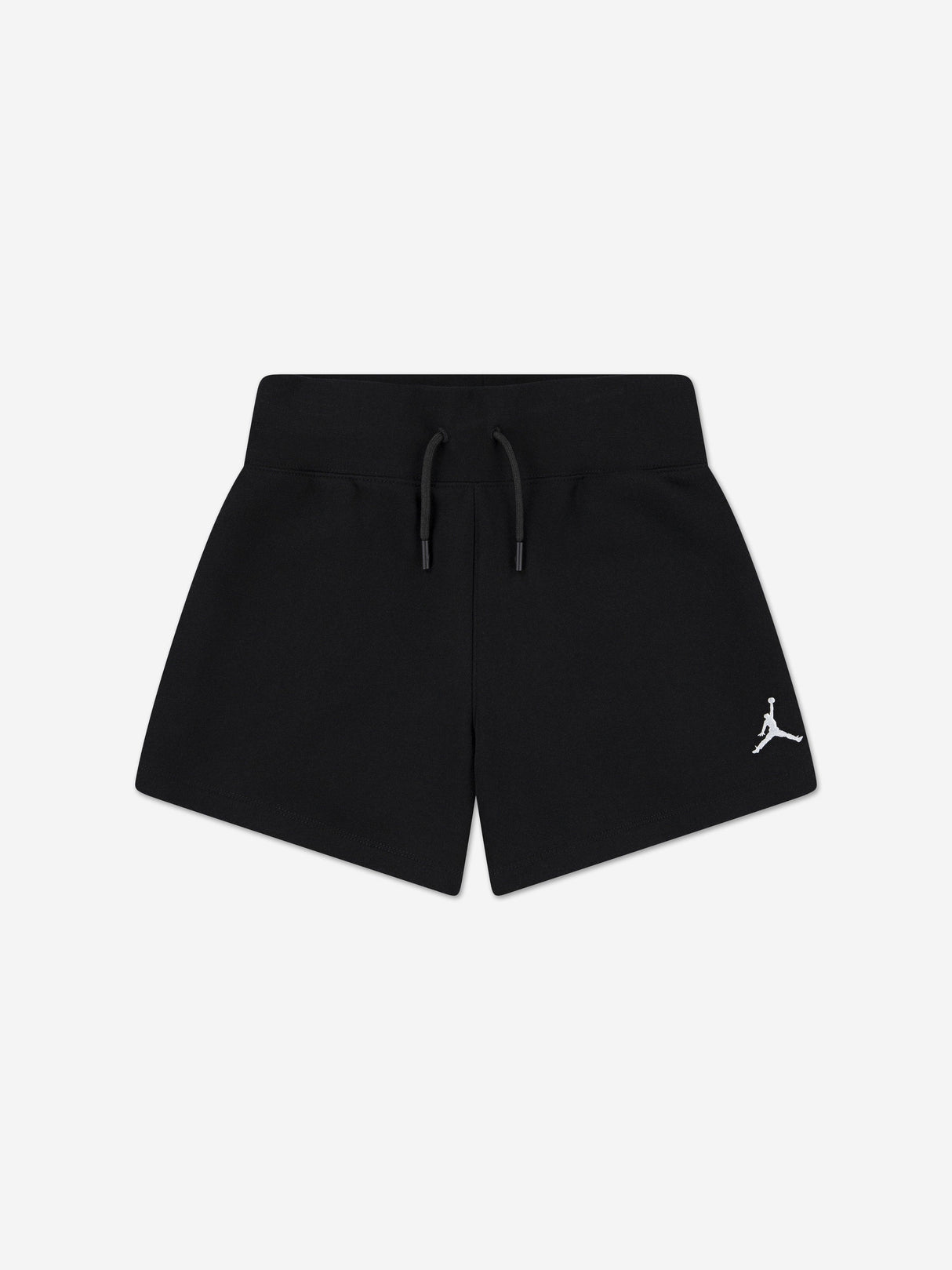 Jordan Girls Brooklyn Fleece Shorts in Black