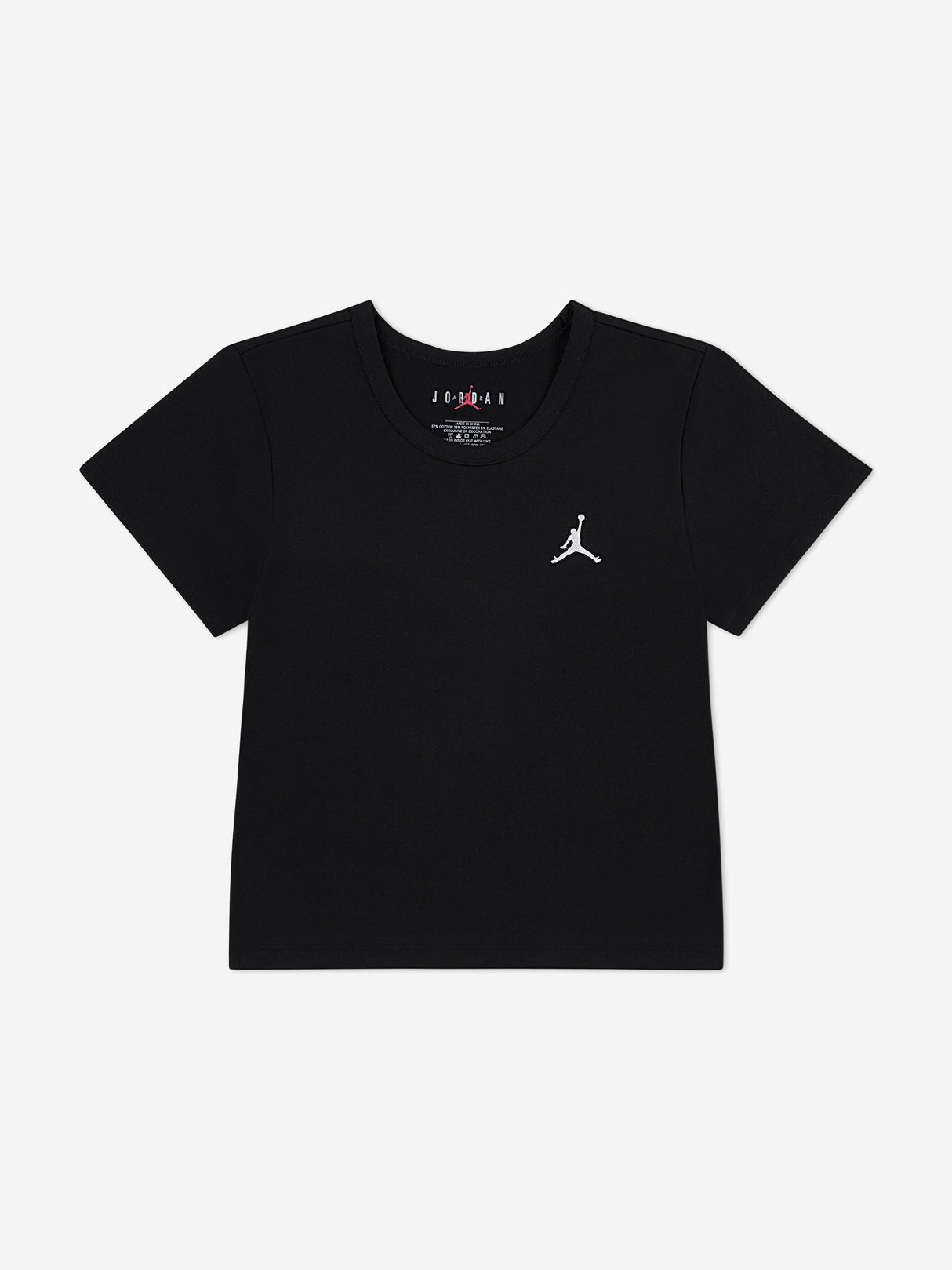 Jordan Girls Brooklyn Essential T-Shirt in Black