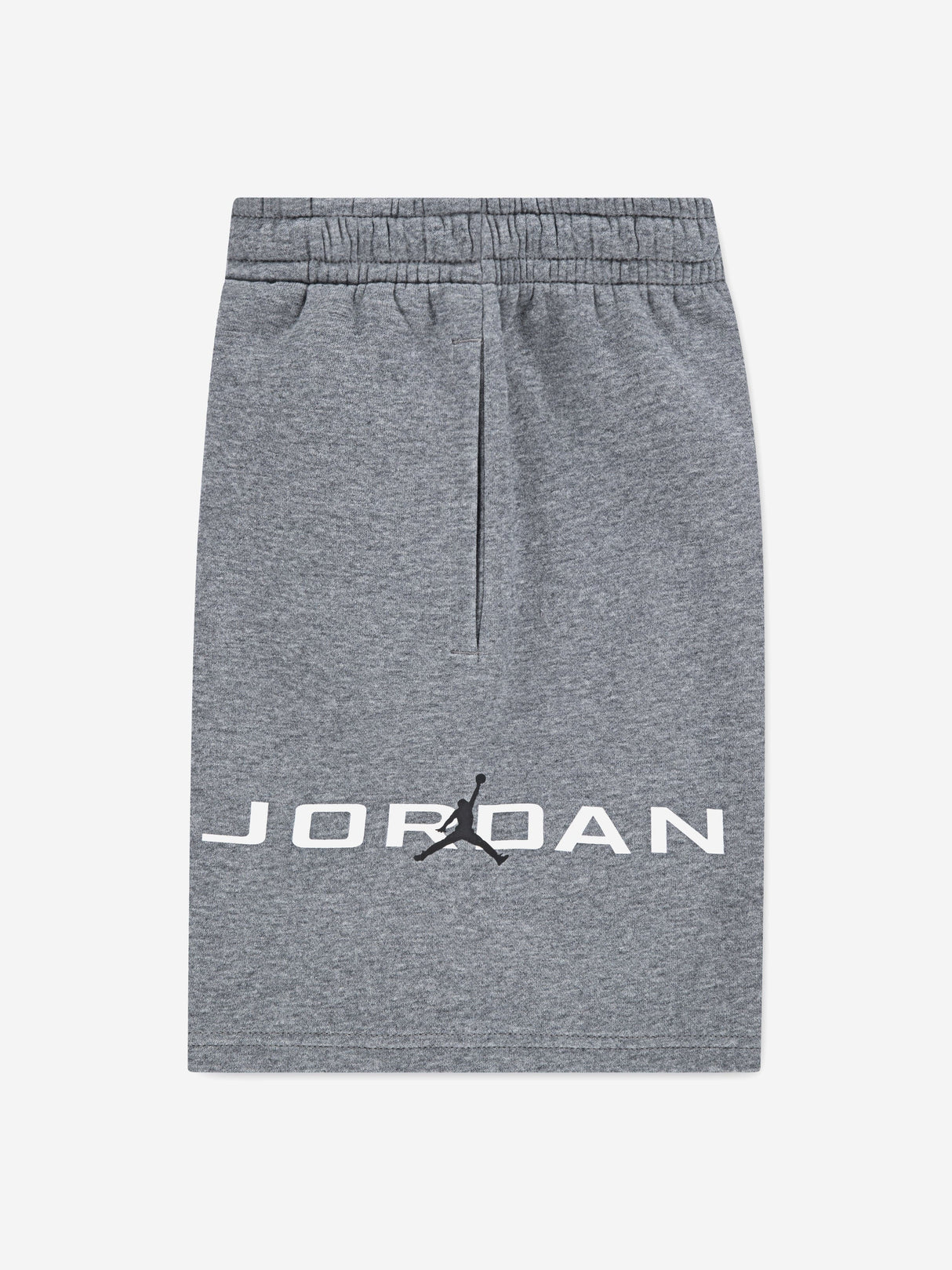 Jordan Boys MJ Stretch HBR Fleece Shorts in Grey