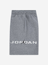 Jordan Boys MJ Stretch HBR Fleece Shorts in Grey