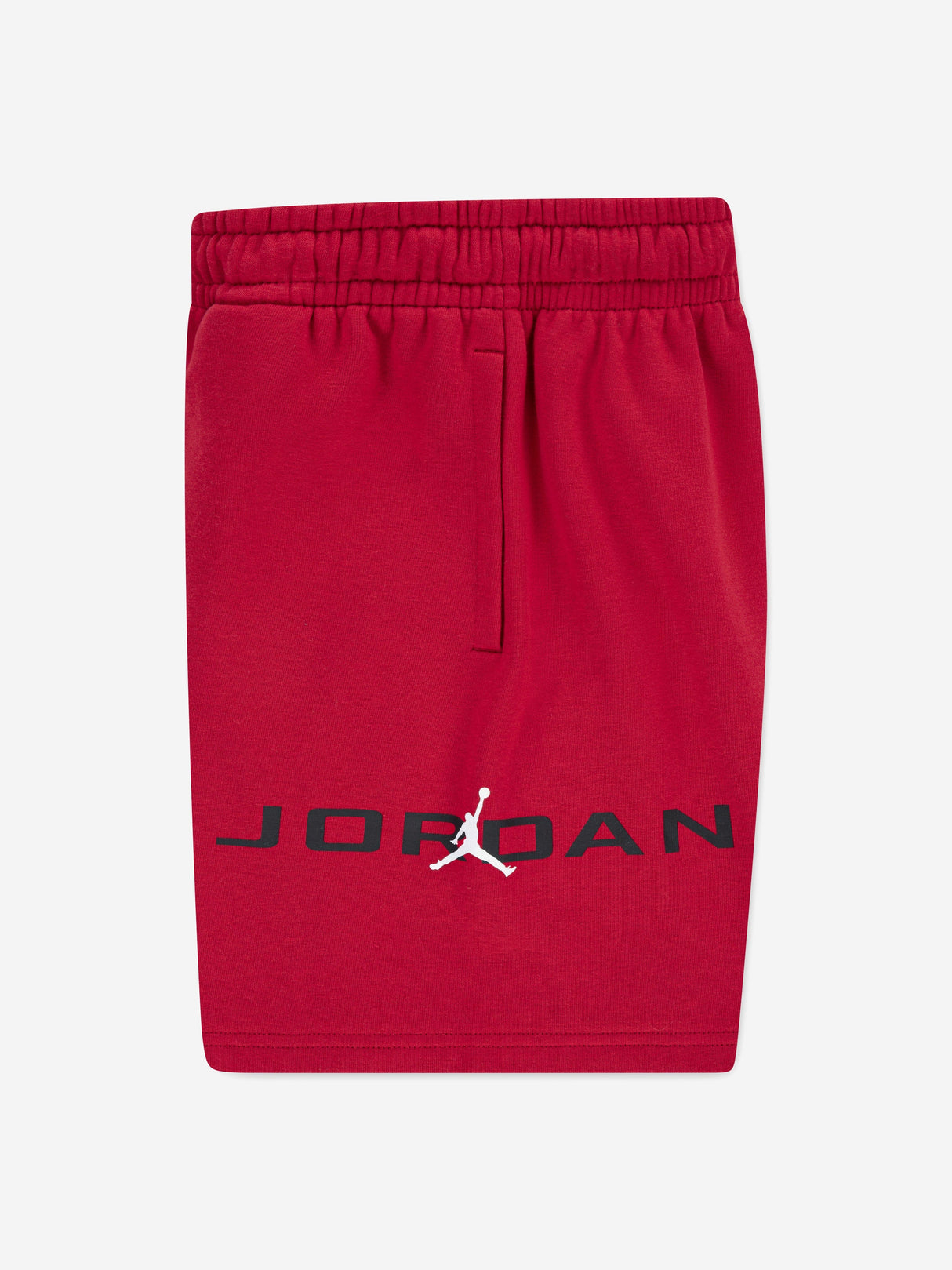 Jordan Boys MJ Stretch HBR Fleece Shorts in Red