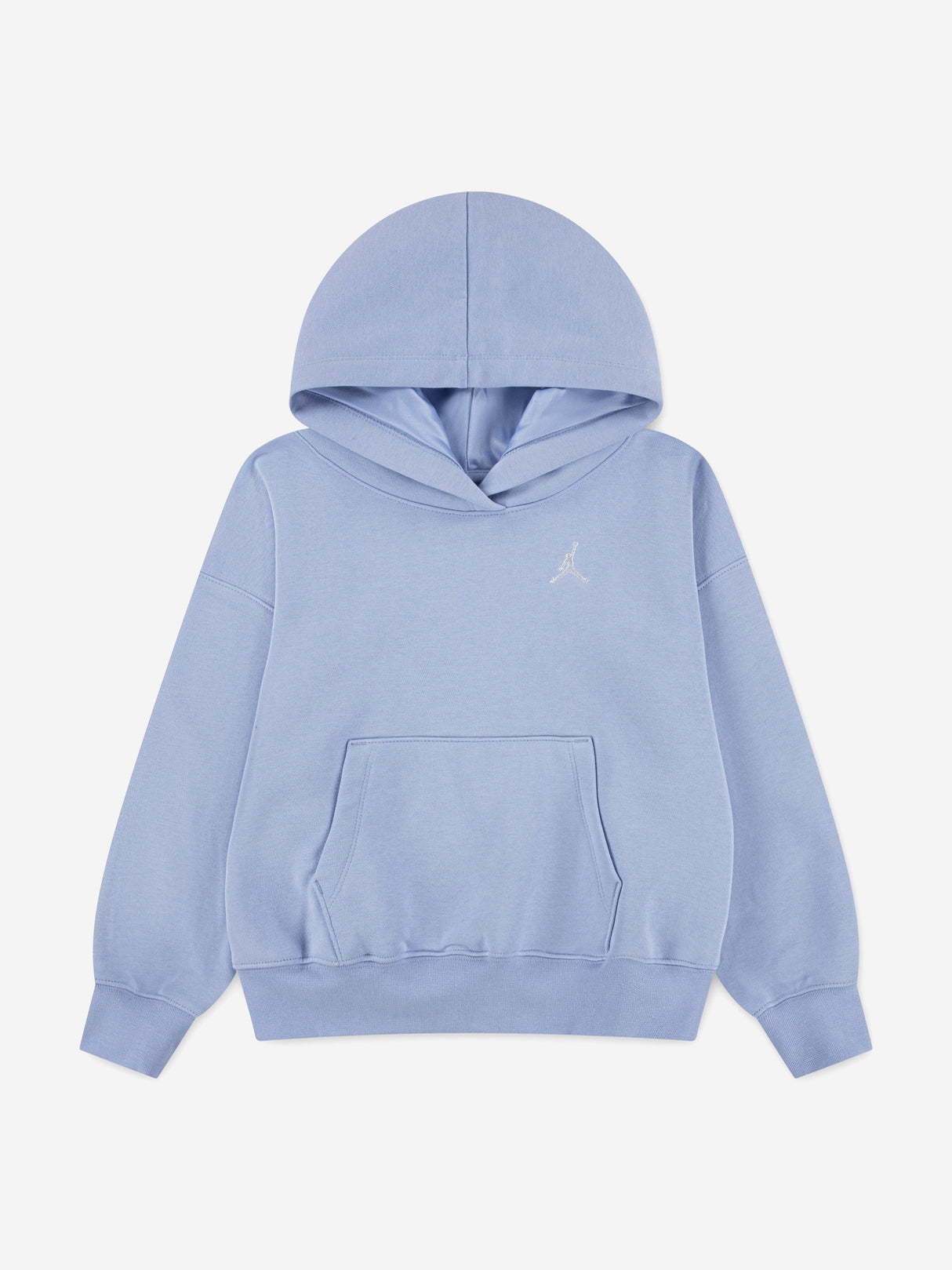 Jordan Girls MJ Brooklyn Fleece Hoodie in Blue