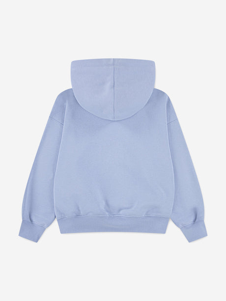 Jordan Girls MJ Brooklyn Fleece Hoodie in Blue