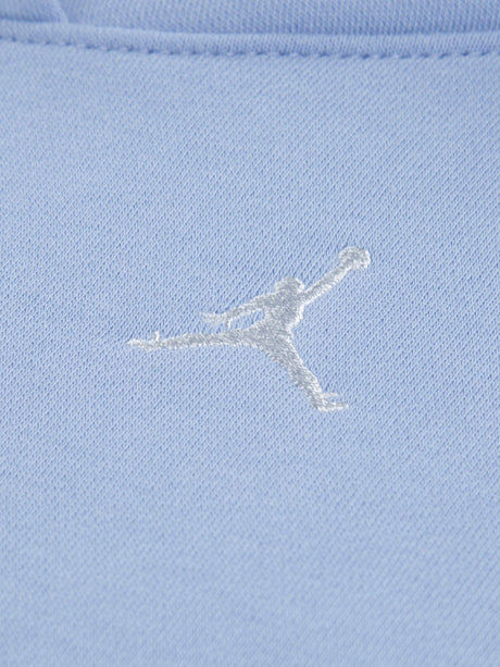 Jordan Girls MJ Brooklyn Fleece Hoodie in Blue