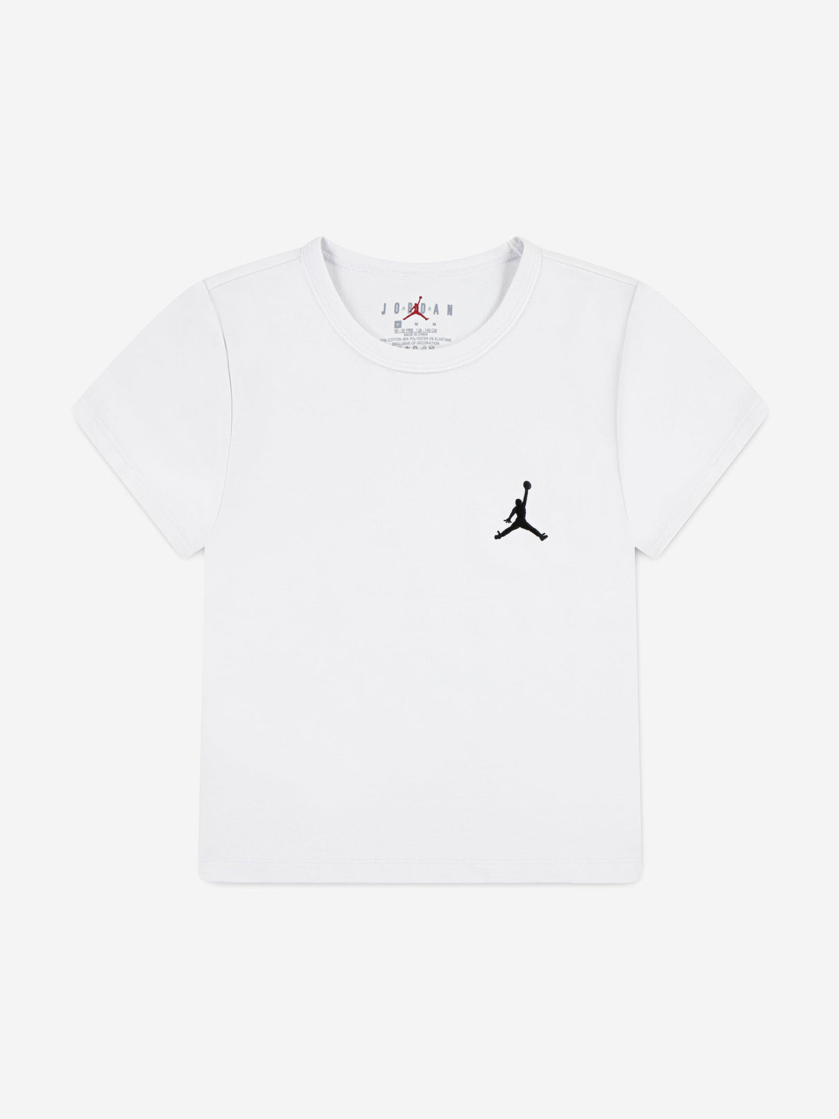 Jordan Girls Brooklyn Essential T-Shirt in White