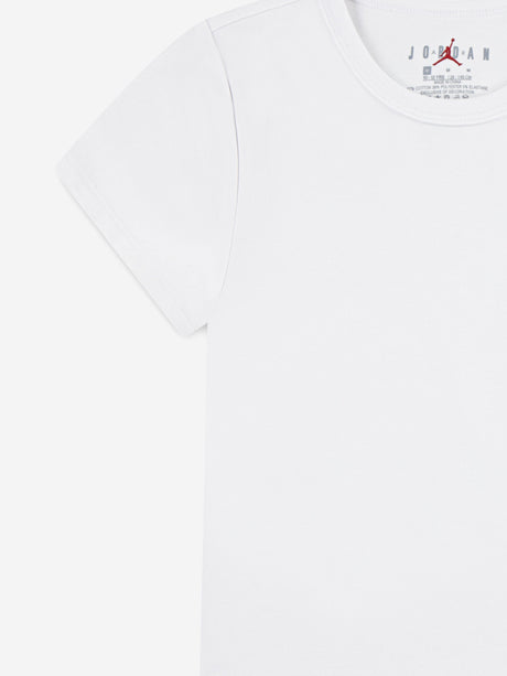 Jordan Girls Brooklyn Essential T-Shirt in White