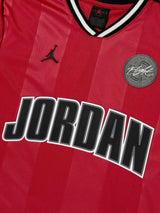 Jordan Boys MJ Sports Jersey T-Shirt in Red