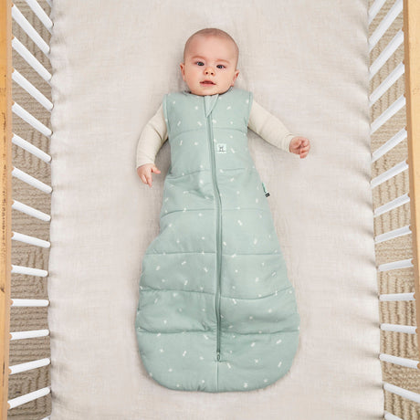 ergoPouch - Organic Winter Jersey Sleeping Bag - Sage 2.5 TOG