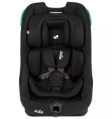 A black Jote child car seat with green side accents, shown from a front-facing perspective on a solid white background.