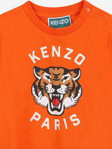 KENZO Baby Boys Kotora Tiger T-Shirt in Orange