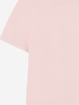 KENZO Girls Logo Print T-Shirt in Pink