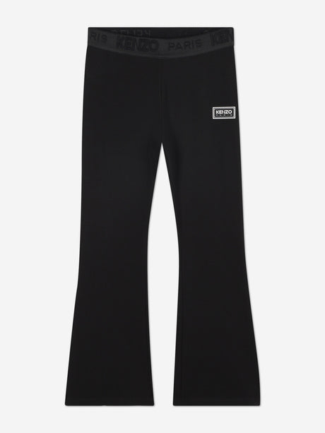 KENZO Girls T-Shirt and Pants Set in Navy