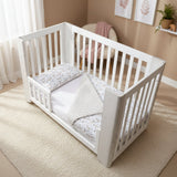 Koalaroo Organic Cotton Toddler 3 Piece All-in-One 4.0 Tog Quilt Bedding Set with Bumper