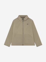 Lacoste Kids Patch Pocket Jacket in Beige