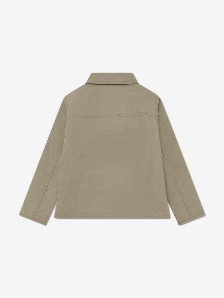 Lacoste Kids Patch Pocket Jacket in Beige