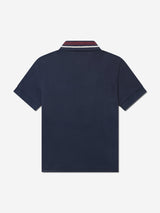 Lacoste Boys Petit Pique Polo Shirt in Navy