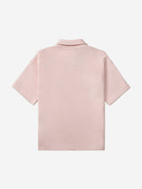 Lacoste Girls Oversized Polo Shirt in Pink