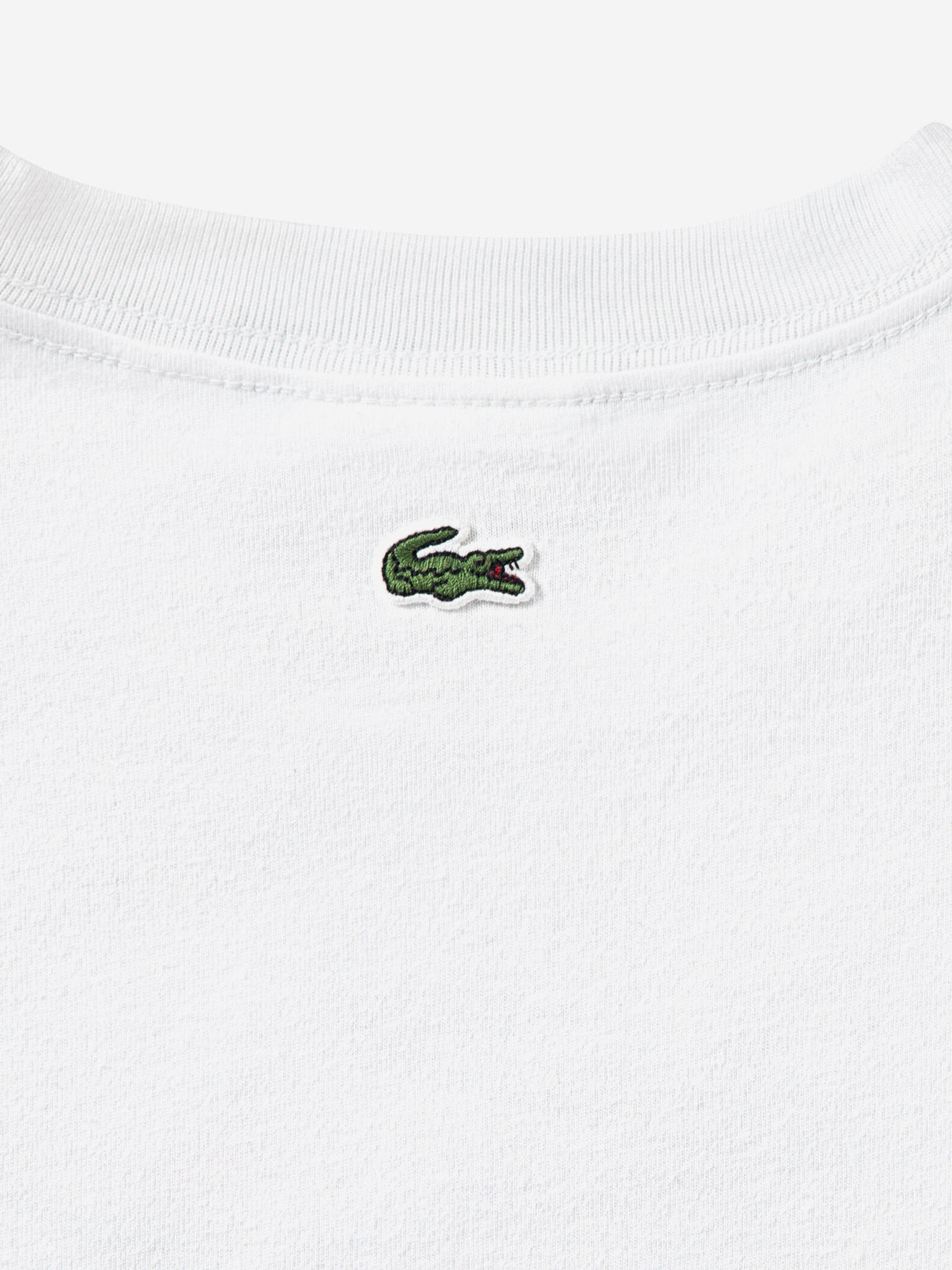 Lacoste Girls Logo T-Shirt in White
