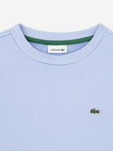 Lacoste Girls Logo Sweatshirt in Blue