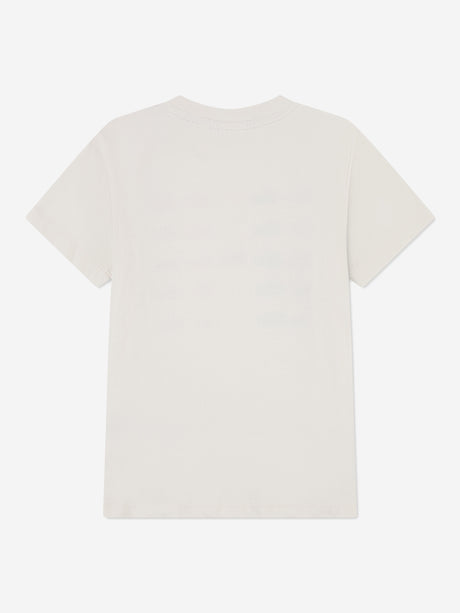 Lacoste Boys Tiny Icon T-Shirt in Ivory