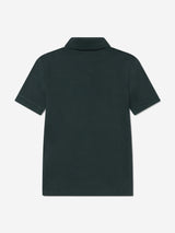 Lacoste Boys Micro Taping Polo Shirt in Green