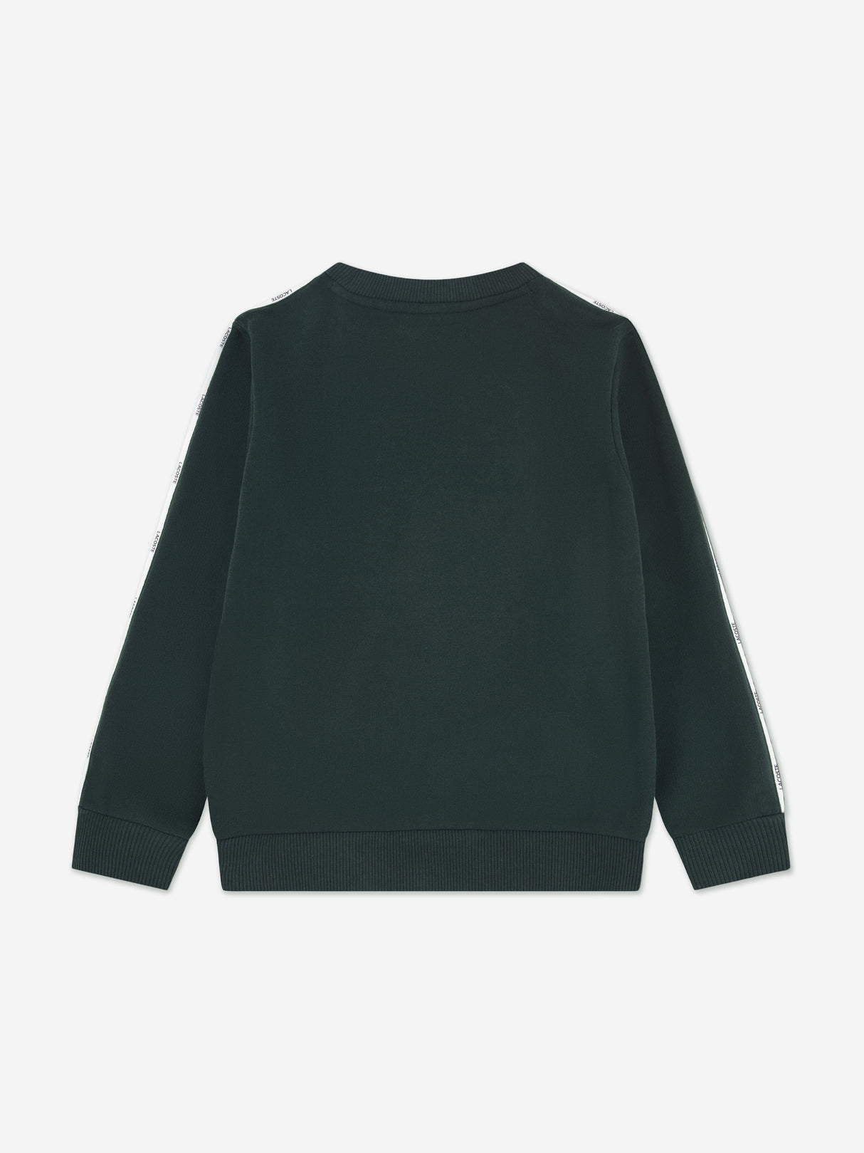 Lacoste Boys Micro Taping Sweatshirt in Green